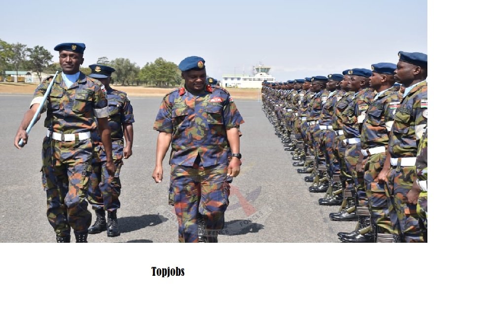 Kenya Air Force Recruitment 2025/2026 Application Portal - Topjobs