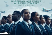 Nigerian Air Force Recruitment 2025/2026 Application Form Registration Portal