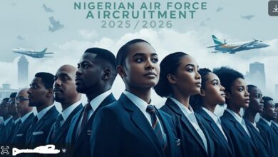Nigerian Air Force Recruitment 2025/2026 Application Form Registration Portal