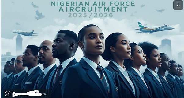 Nigerian Air Force Recruitment 2025/2026 Application Form Registration Portal