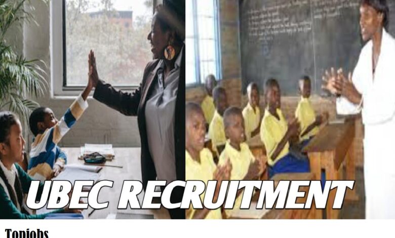 UBEC Recruitment (2025/2026) Application Form Portal
