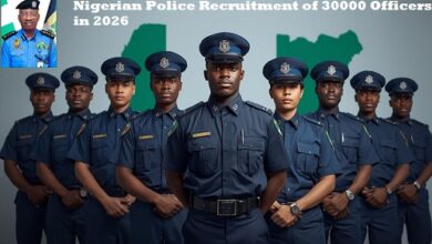 Nigerian Police Recruitment of 30000 Officers in 2026