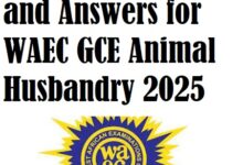 Objective Questions and Answers for WAEC GCE Animal Husbandry 2025